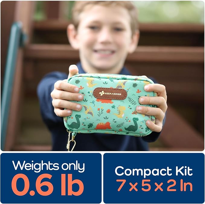 KeepGoing Travel First Aid Kit for Kids – 130 Pc. for Car, Diaper Bag & Backpack - Image 5