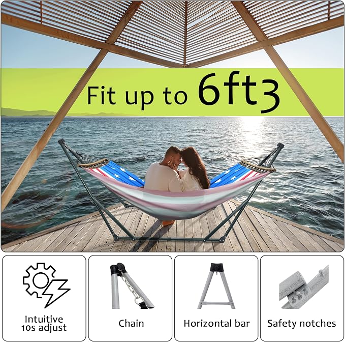 Tranquillo Sturdy Steel Hammock - Image 3