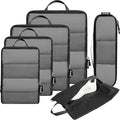 BAGAIL 6 Set Ultralight Compression Packing Cubes Packing Organizer by BAGAIL