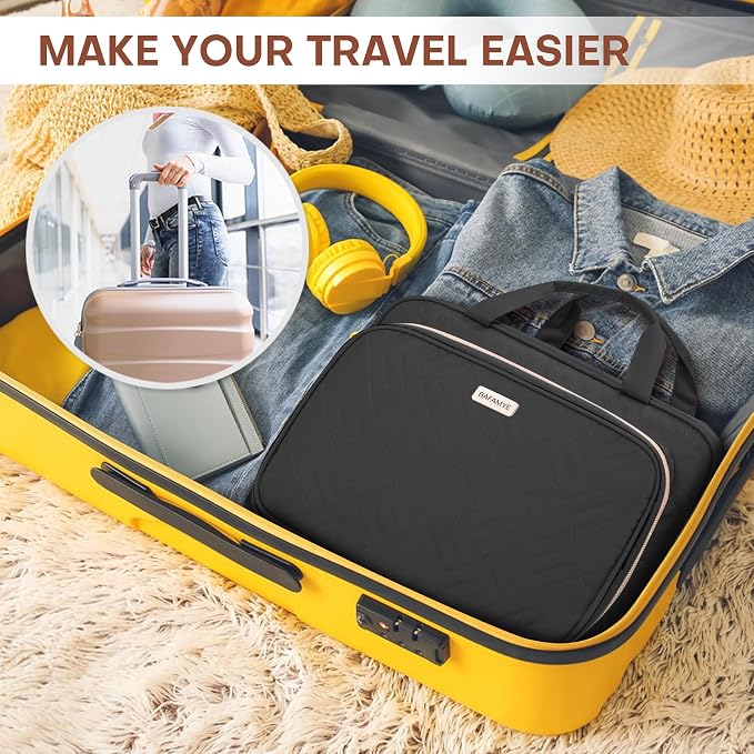 8L Travel Toiletry Bag with Jewelry Organizer - Image 7