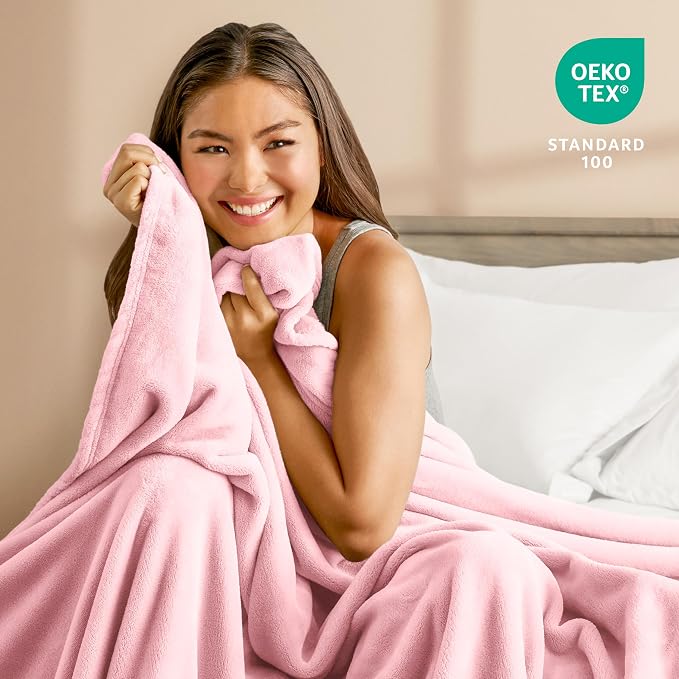 Bare Home Fleece Blanket - Image 3