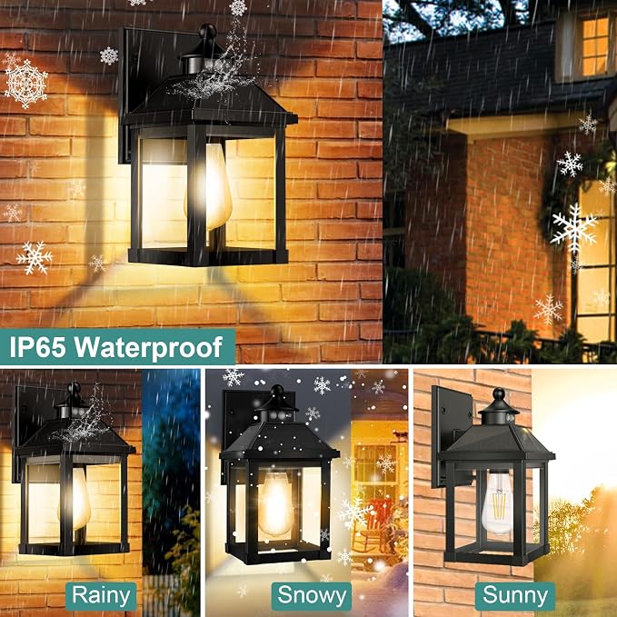 Solar Porch Lights Outdoor, Solar Sconce Lights Outdoor - Image 6