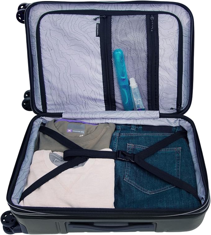 Eddie Bauer Glacier Carry-On 22" Luggage | Hardside | Spinner Wheels | - Image 7