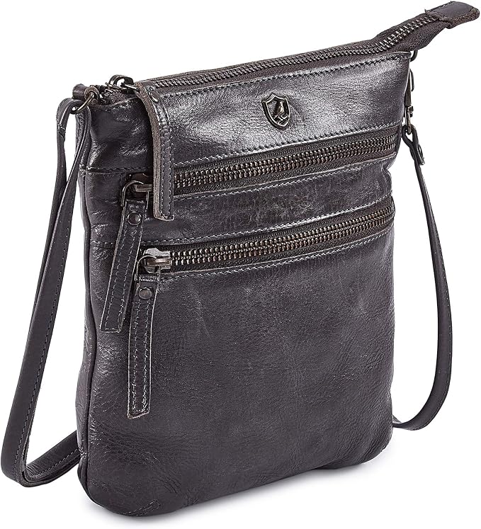 Crossbody Sling Bag for Women Small Real Leather Purse Vintage Travel Crossover by Cochoa
