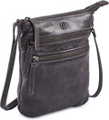 Crossbody Sling Bag for Women Small Real Leather Purse Vintage Travel Crossover by Cochoa