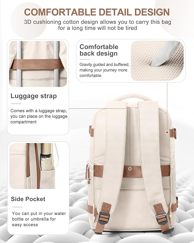 coowoz Travel Backpack Carry On - Image 3