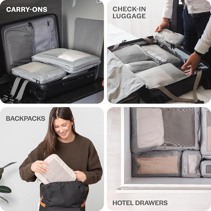 Compression Packing Cubes for Travel - Image 9