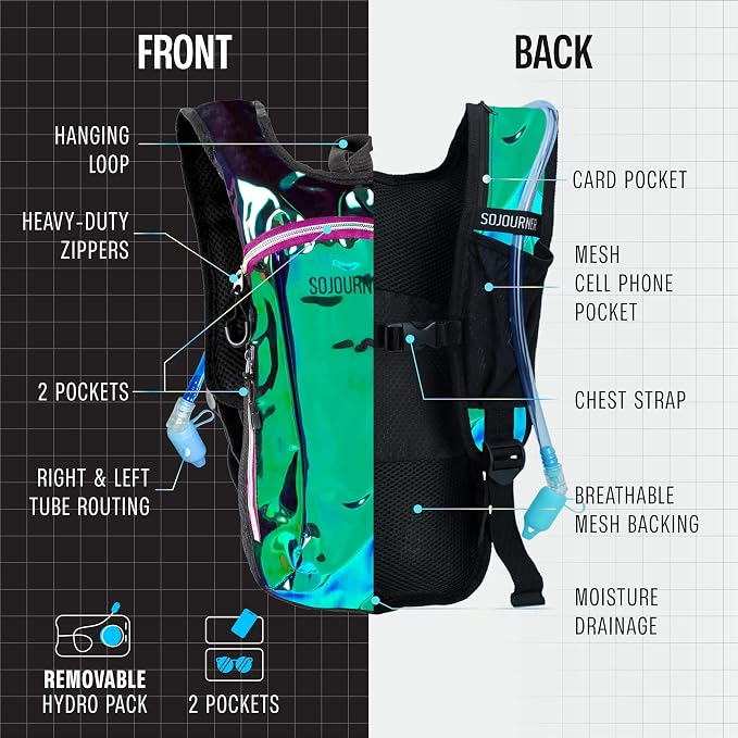 Sojourner Rave Hydration Pack - Image 3