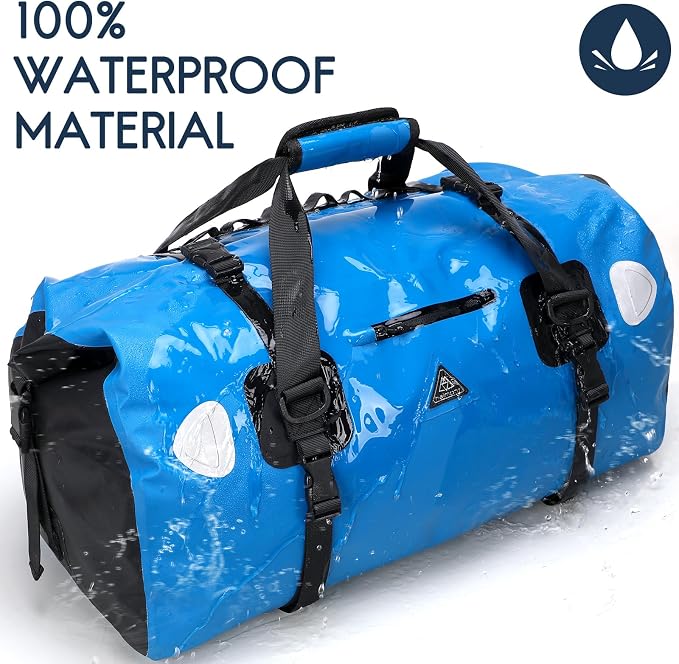 Haimont Waterproof Duffel Bag Roll-top Dry Duffel Bag - Image 2