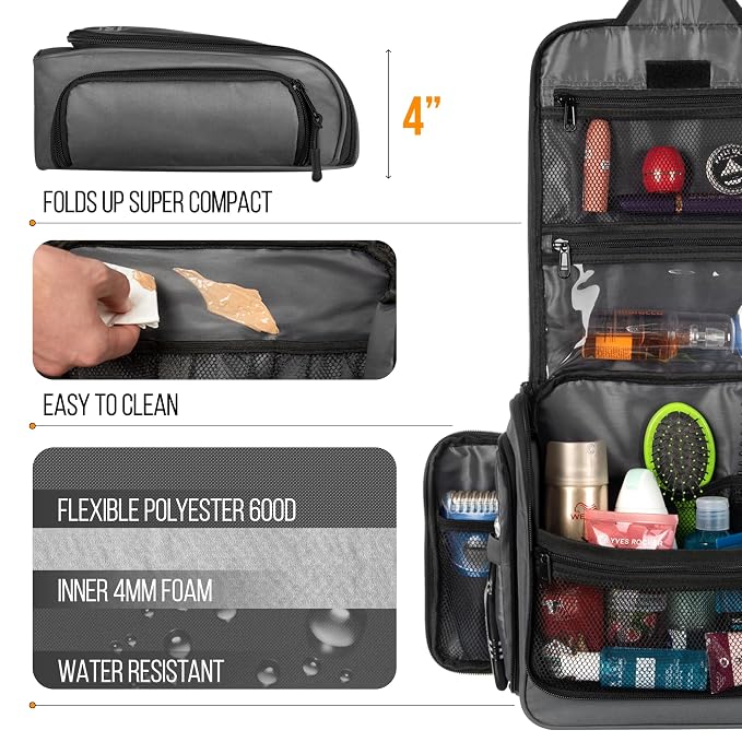Travel Toiletry Bag for Men and Women - Image 6