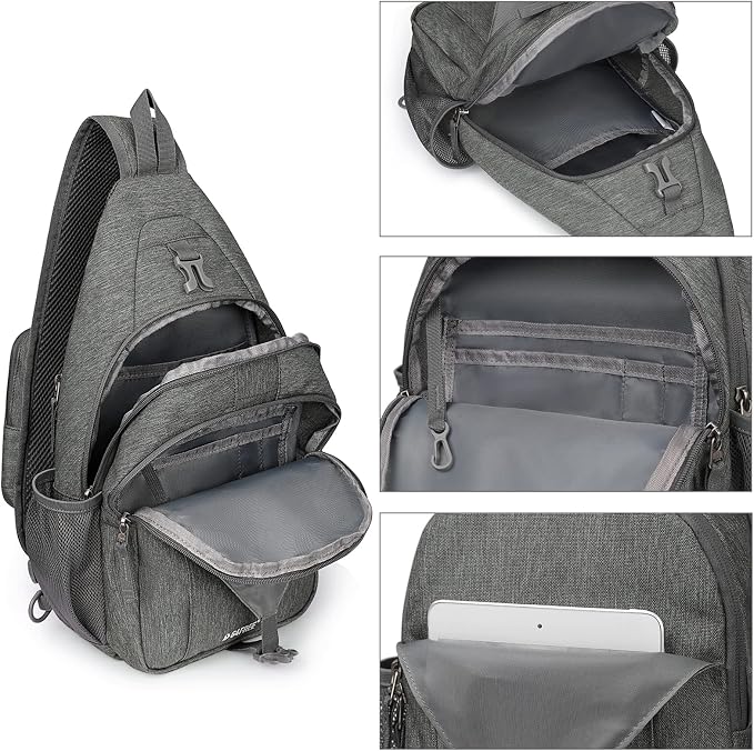 G4Free Sling Bag RFID Blocking Sling Backpack Crossbody Chest Bag Daypack - Image 5