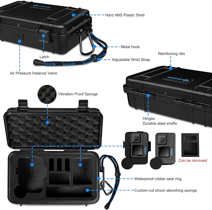 Lekufee Travel Waterproof Hard Case - Image 3