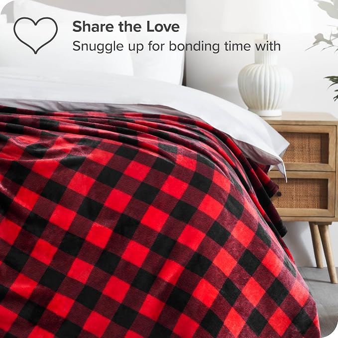 Bare Home Textured Fleece Blanket - Image 6