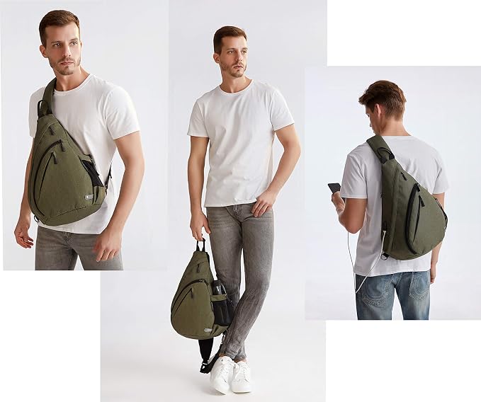 Water-Proof Sling bag/Crossbody Backpack/Shoulder Bag - Image 4