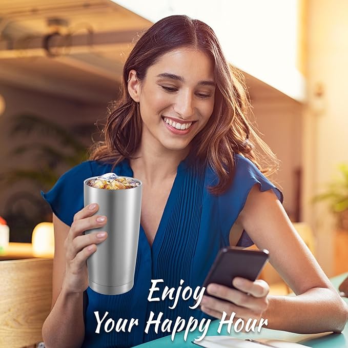 20 oz Tumbler Stainless Steel Tumblers - Image 7