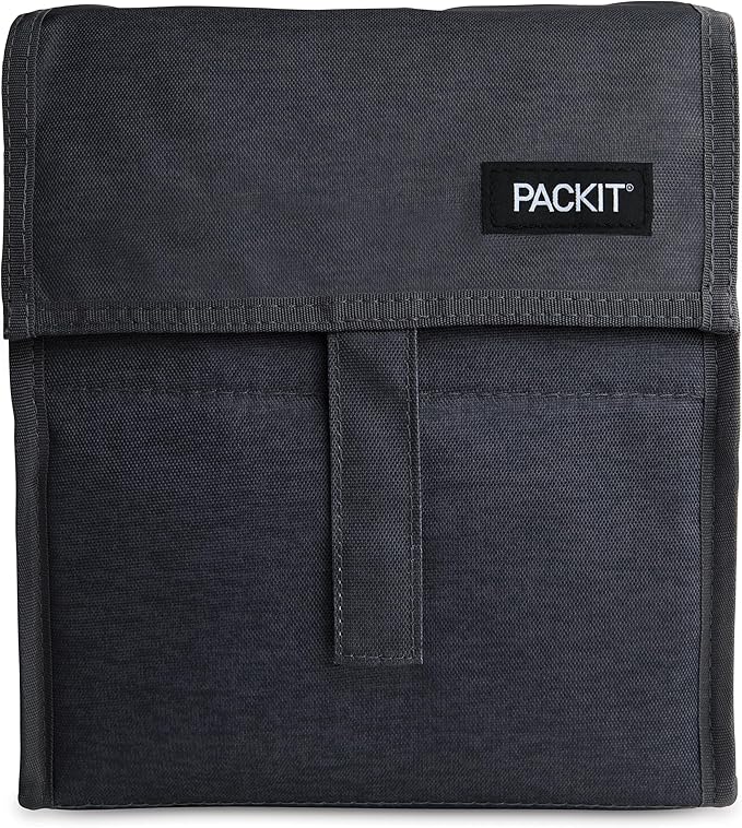 Packit® Freezable Lunch Bag, City Charcoal, Built by PackIt
