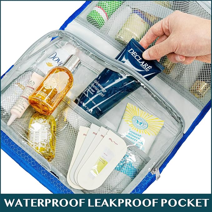 PAVILIA Travel Hanging Toiletry Bag - Image 8