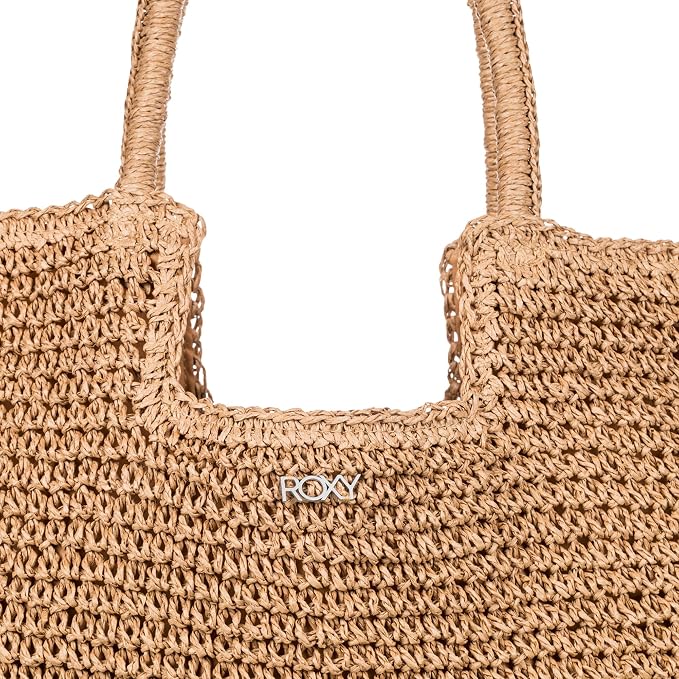 Roxy Women's Beach Tote Bag | Travel | Vacation | Straw | Lightweight | - Image 5