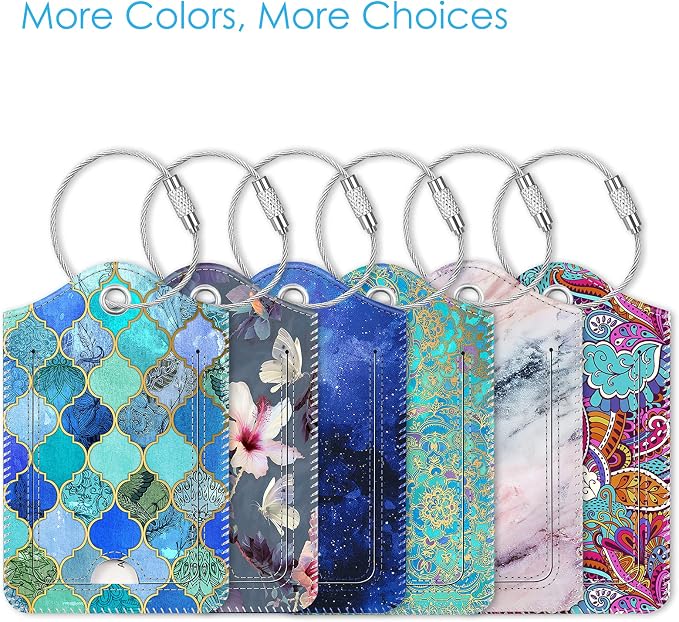 Fintie Luggage Tags, Privacy Cover ID Label - Image 7