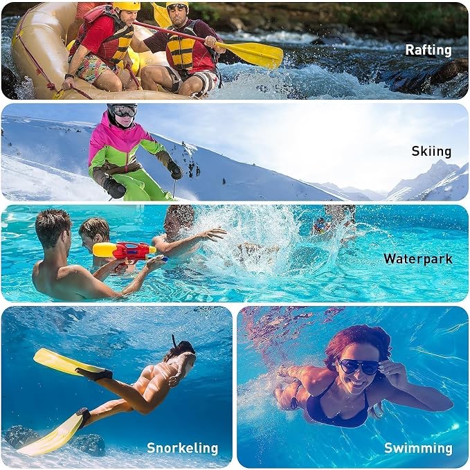 Marine IP68 Waterproof Phone Pouch, Floating Waterproof Phone Dry Bag Compatible - Image 5