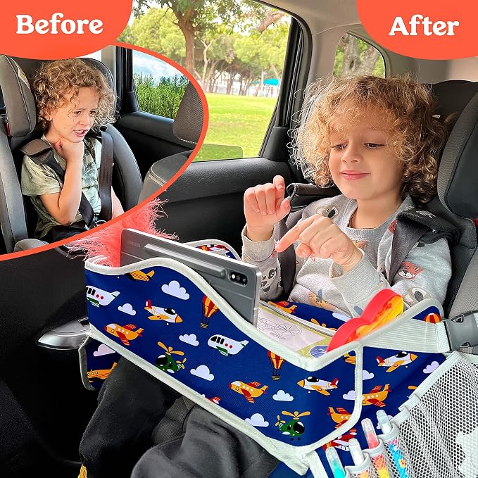 PILLANI Kids Travel Tray for Car - Image 3