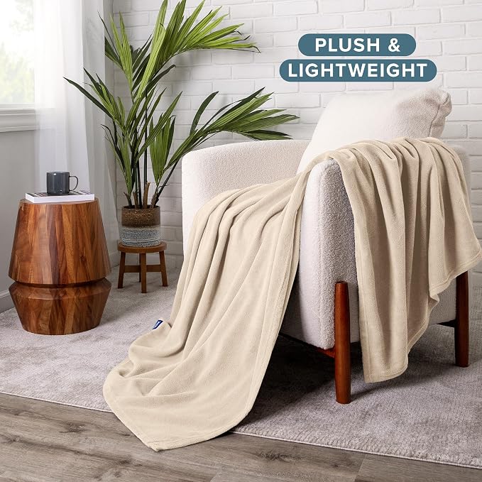 Bare Home Polar Fleece Blanket - Image 6