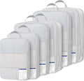 8 Set/6 Set/4 Set Compression Packing Cubes by PREZON