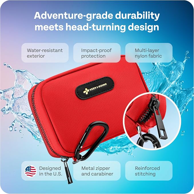 KeepGoing Travel First Aid Kit for Car, Camping and Outdoor Emergencies - Image 6