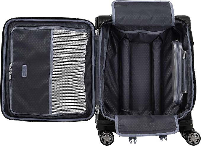 Travelpro Platinum Elite Softside Expandable Carry on Luggage, 8 Wheel Spinner - Image 2