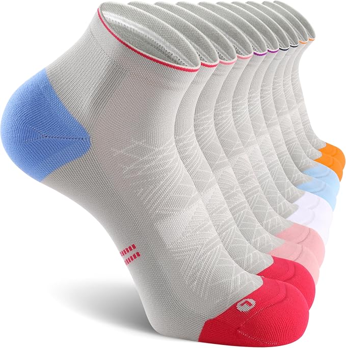 CS CELERSPORT 2/5 Pairs Ankle Compression Socks by CSCELERSPORT