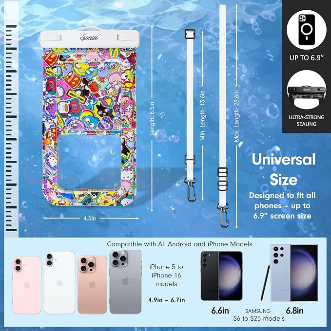 Sonix x Sanrio Waterproof Phone Pouch - Image 5