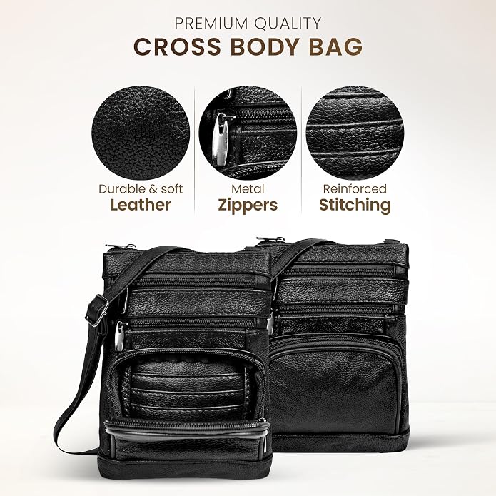 Krediz leather Crossbody Purses - Image 2