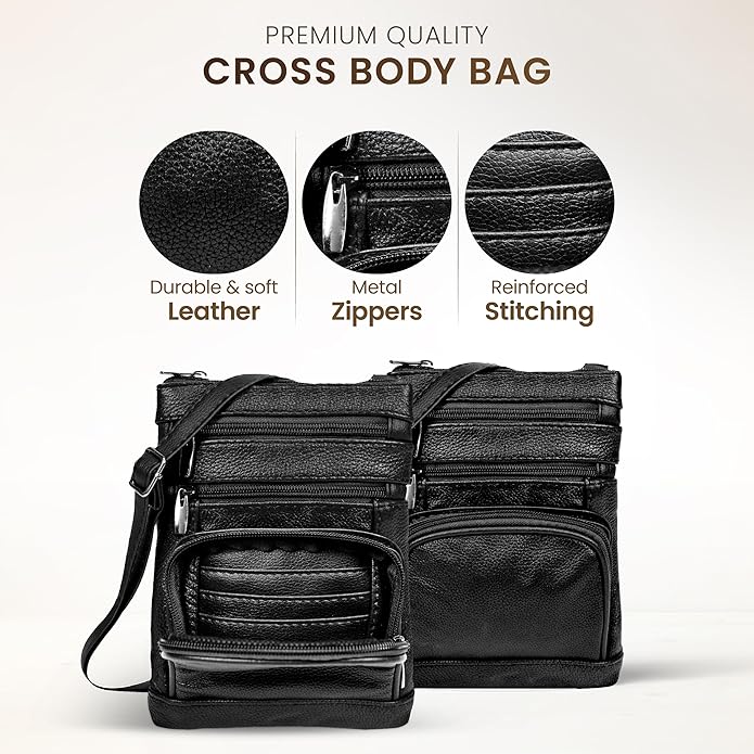 Krediz leather Crossbody Purses - Image 2