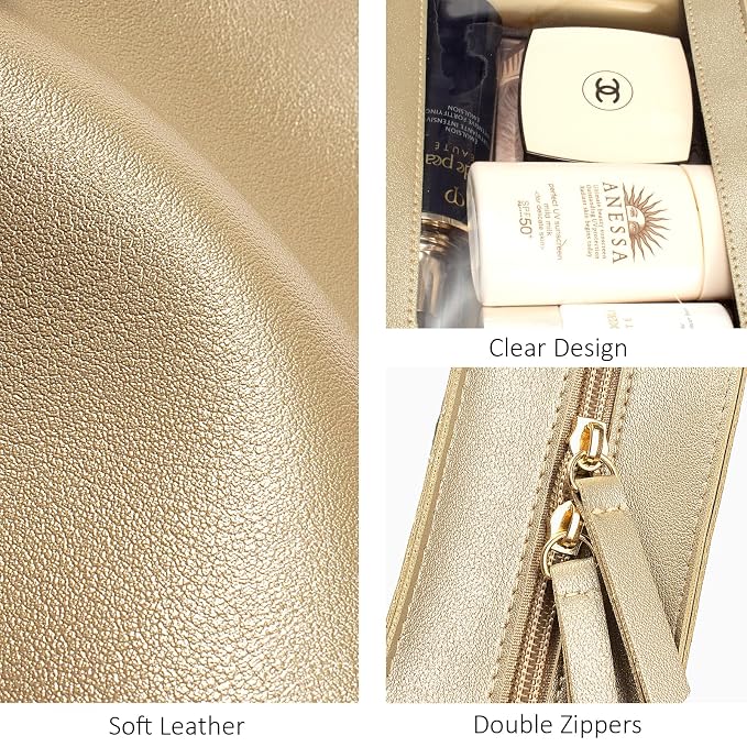 LETGO Clear Makeup Bags, TSA Approved Toiletry Bag - Image 6