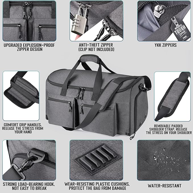Convertible Garment Duffel Bag - Image 5