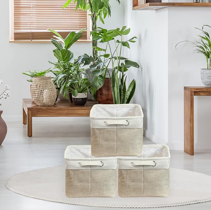 Simple Houseware 14.4" x 10" Fabric Storage Bin - Image 5