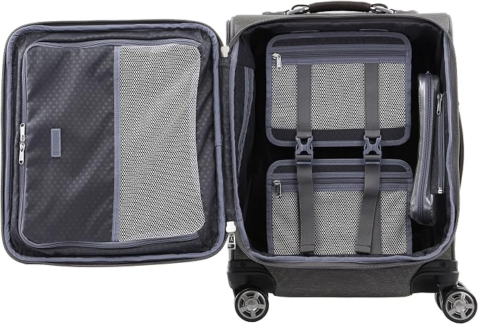 Travelpro Platinum Elite Softside Expandable Carry on Luggage, 8 Wheel Spinner - Image 6