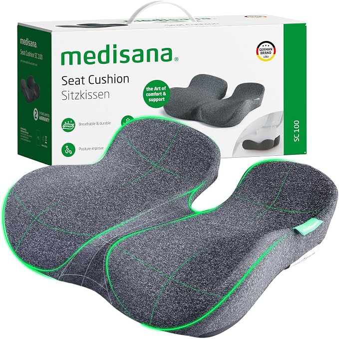 Medisana Seat Cushion, SC 100 Seat Cushions by medisanaUSA