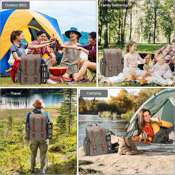 Picnic Backpack for 2 Person - Image 8