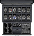 ROTHWELL Luxury Watch Box for 12 Watches – PU Leather Watch Box by RothwellSanFrancisco