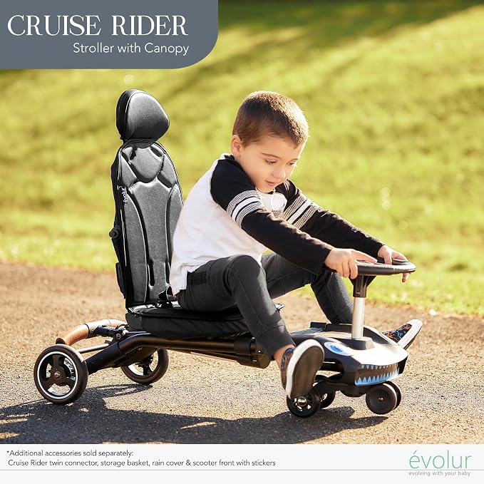 Evolur Cruise Rider Stroller - Image 8