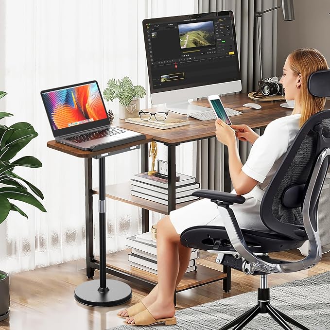 2 in 1 Dual-use Laptop Floor Stand & Laptop Stand - Image 2