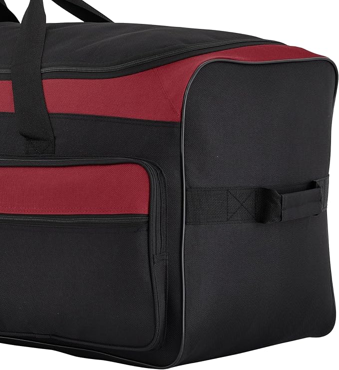 Travelers Club 36" Asgard 3-Wheel Rolling Duffel Bag - Image 5