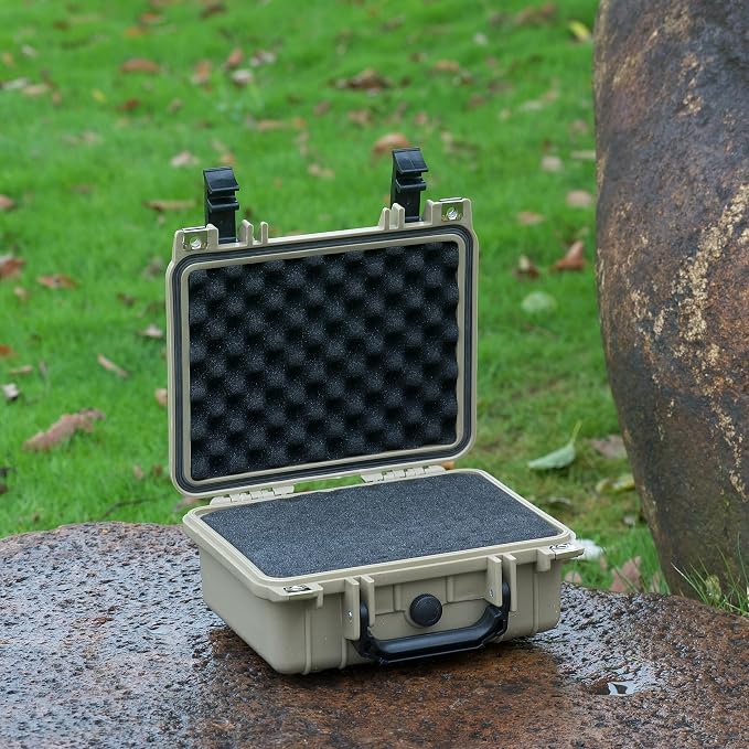 MEIJIA Portable All Weather IP67 Waterproof Protective Case, Hard Camera Case - Image 3
