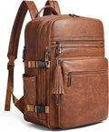 Shrrie Laptop Backpack for Women, Vegan Leather Backpack Work Computer by Shrrie