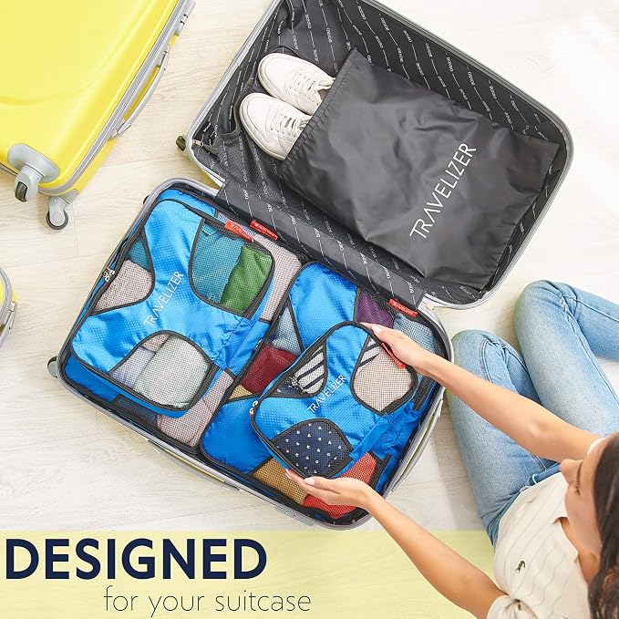 Travel Packing Cubes 5 pcs Luggage Organizer Set - Image 6