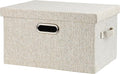 Medium 15" 21 Quart Collapsible Stackable Storage Bins by GraciadecoStorage