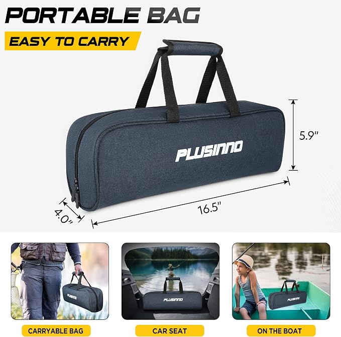 PLUSINNO Fishing Rod and Reel Combos - Image 4