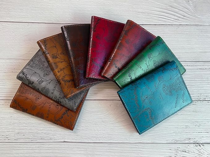 Handmade Leather Passport Wallet - Image 5