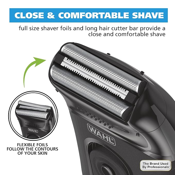 Wahl Compact Rechargeable Lithium Ion Shaver Kit - Image 5